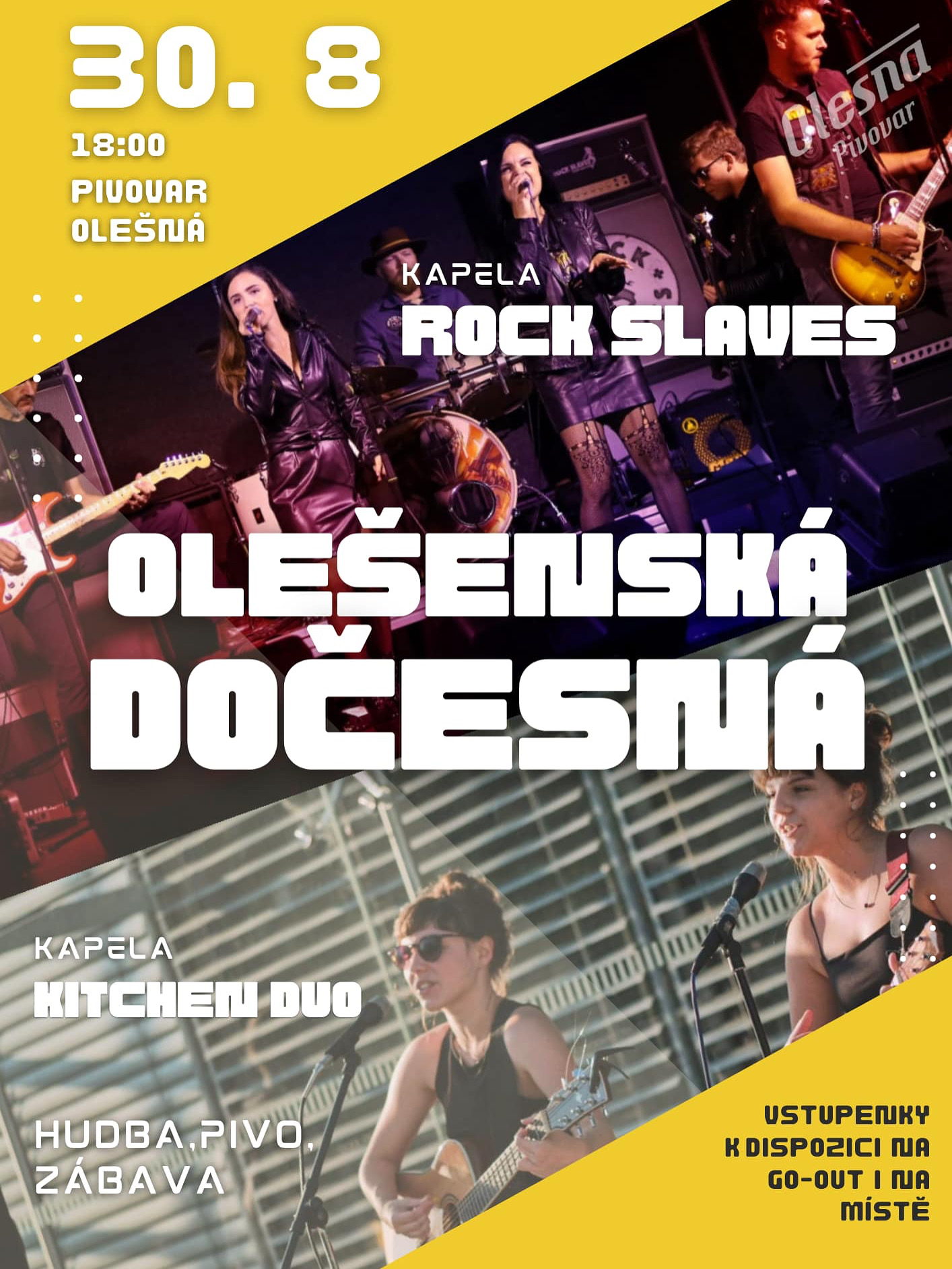Dočesná v Pivovaru Olešná 